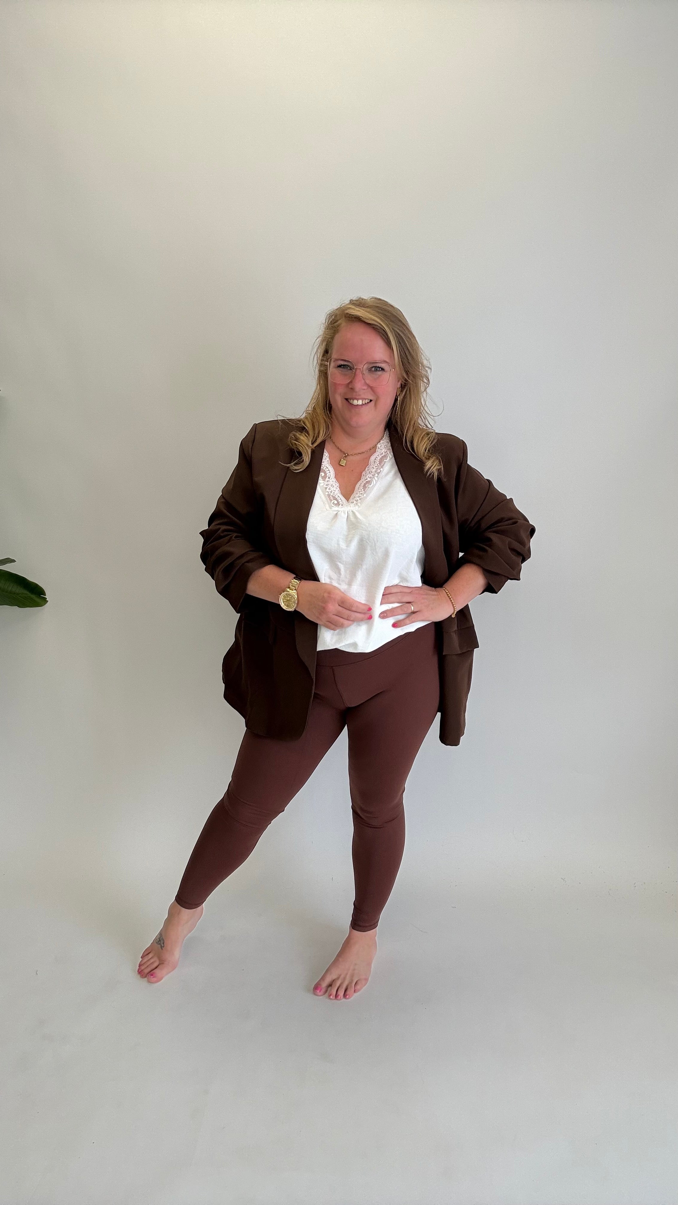 SPORTLEGGING NORFY - CHOCO