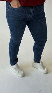 MOM WIDE LEG JEANS MERK GOODIES DJ2456 (40 bis 48) - GRAU