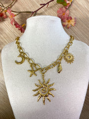 Formen Parel Herz Kette