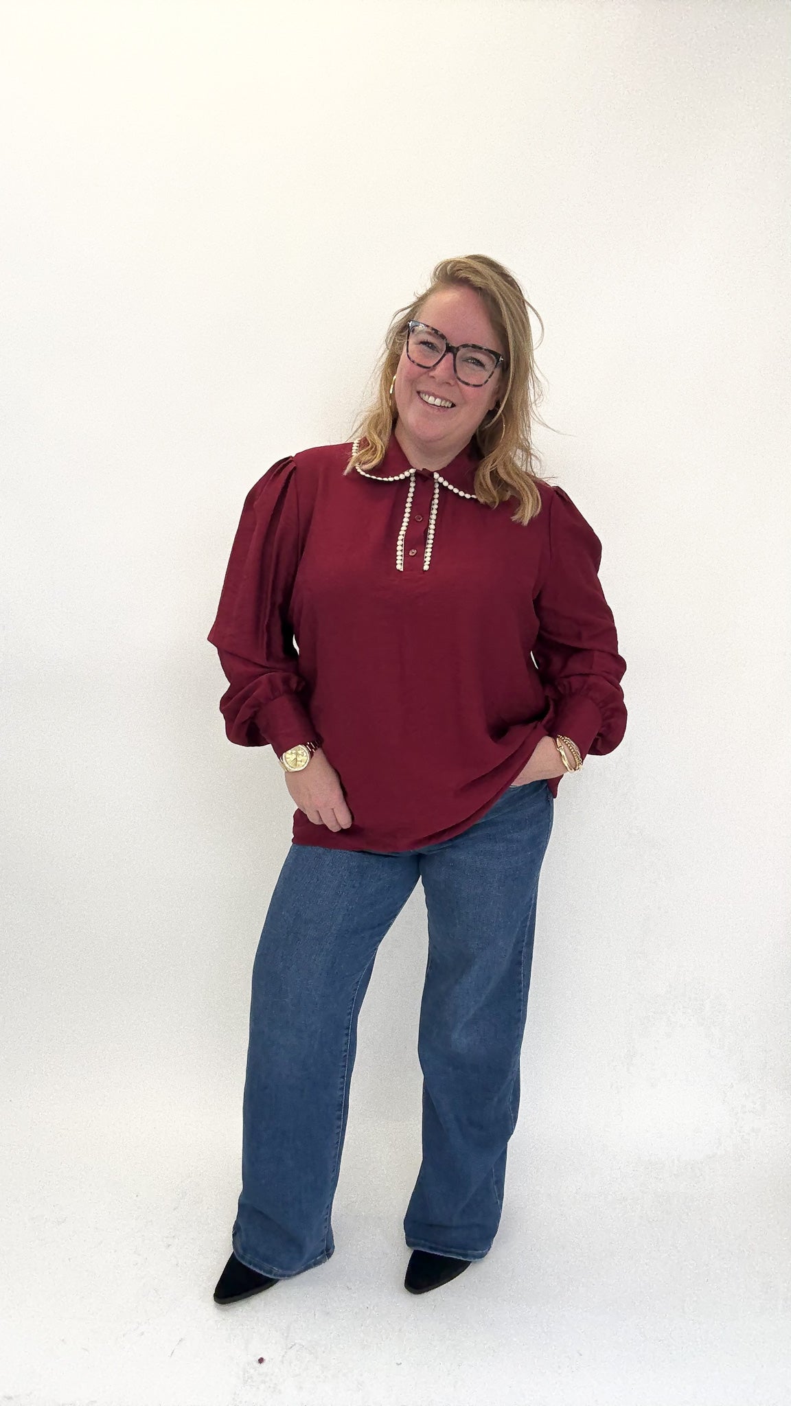 BOHO VISCOSE BLOUSE - 1814