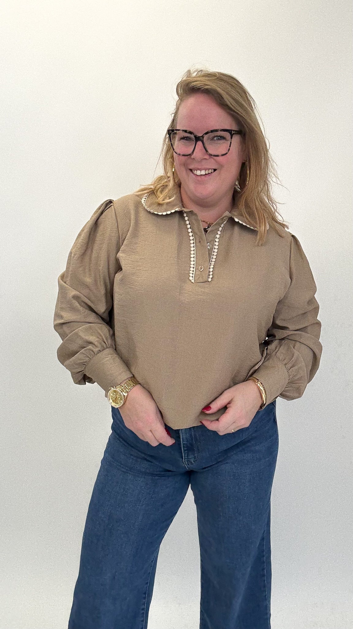 BOHO VISCOSE BLOUSE - 1814