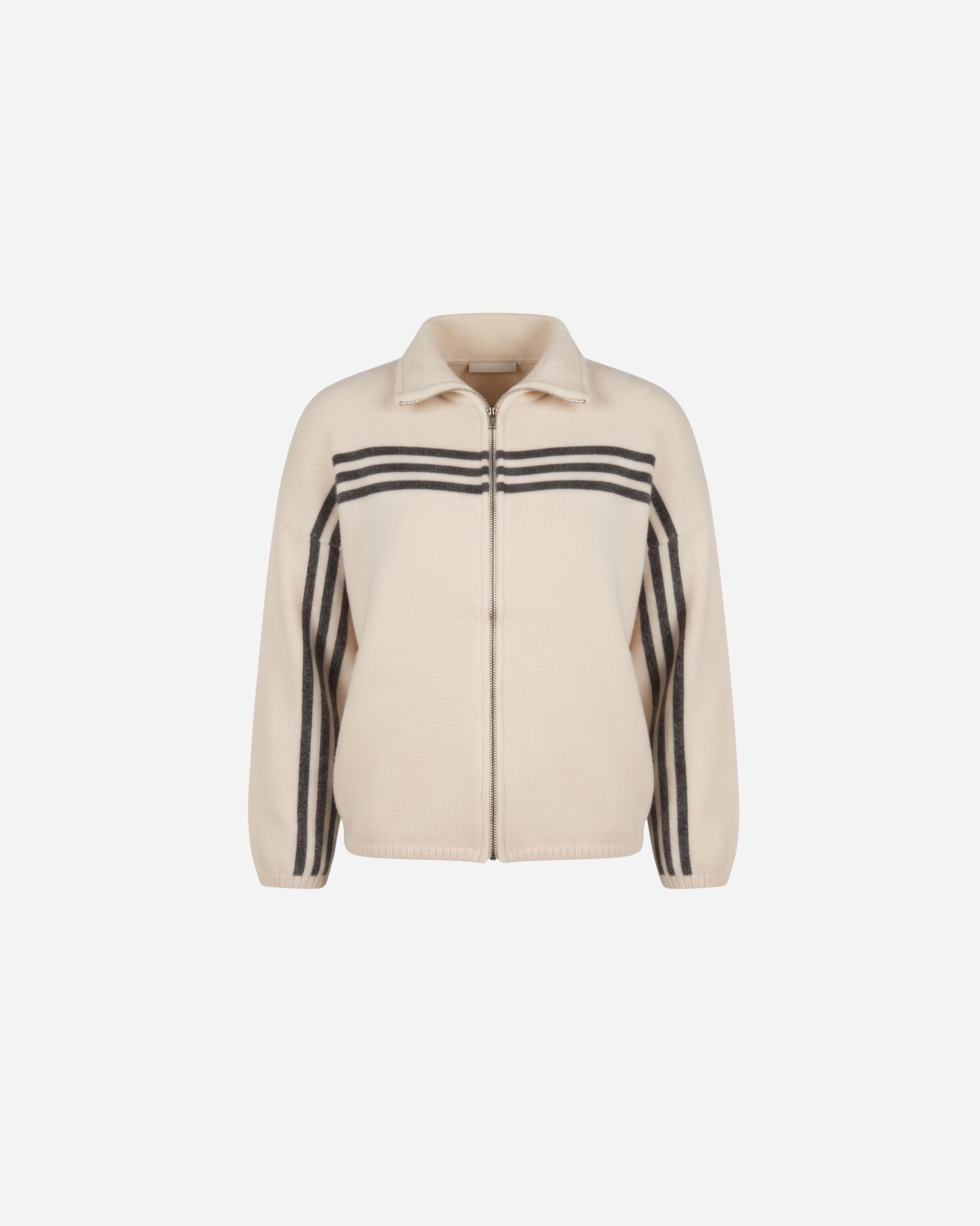 FLUFFY SPORT STREEP VEST OFF WHITE