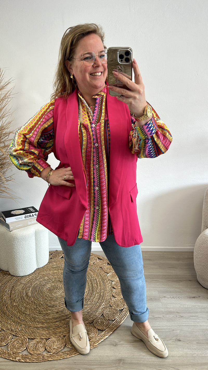BLAZERWESTE (38 B/M 50) - 10 KLEID