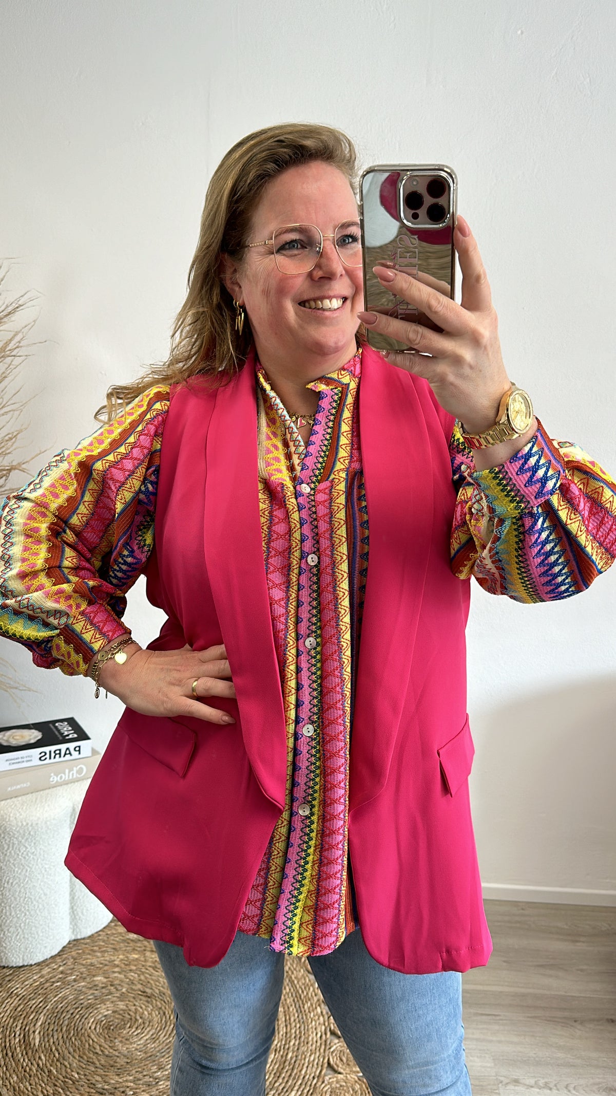 BLAZERWESTE (38 B/M 50) - 10 KLEID