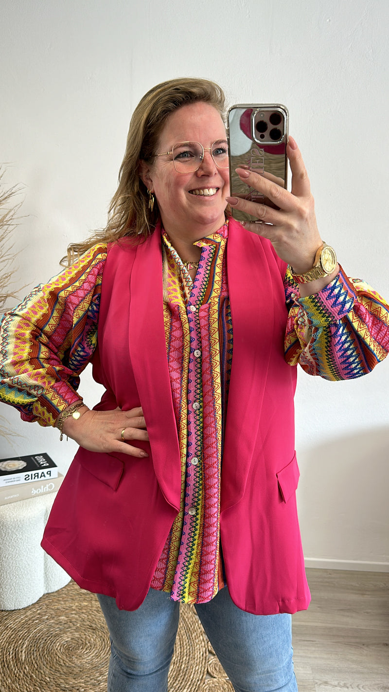 BLAZERWESTE (38 B/M 50) - 10 KLEID