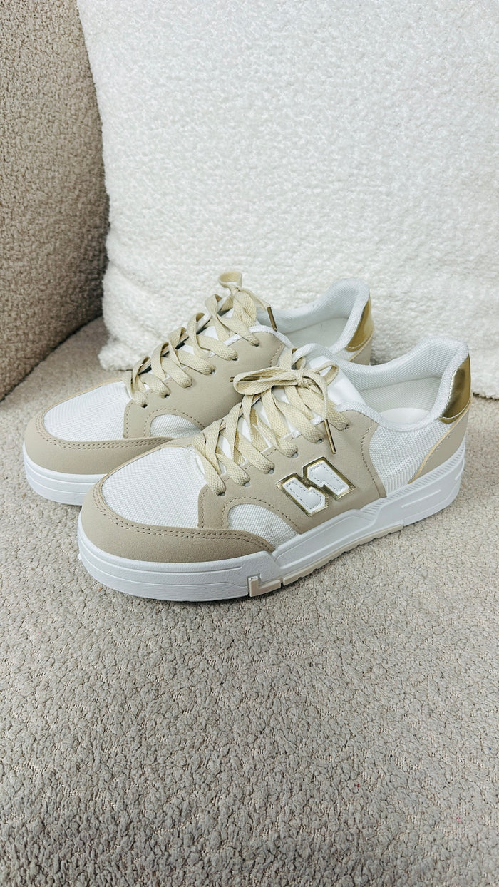 NEW SNEAKERS - BEIGE