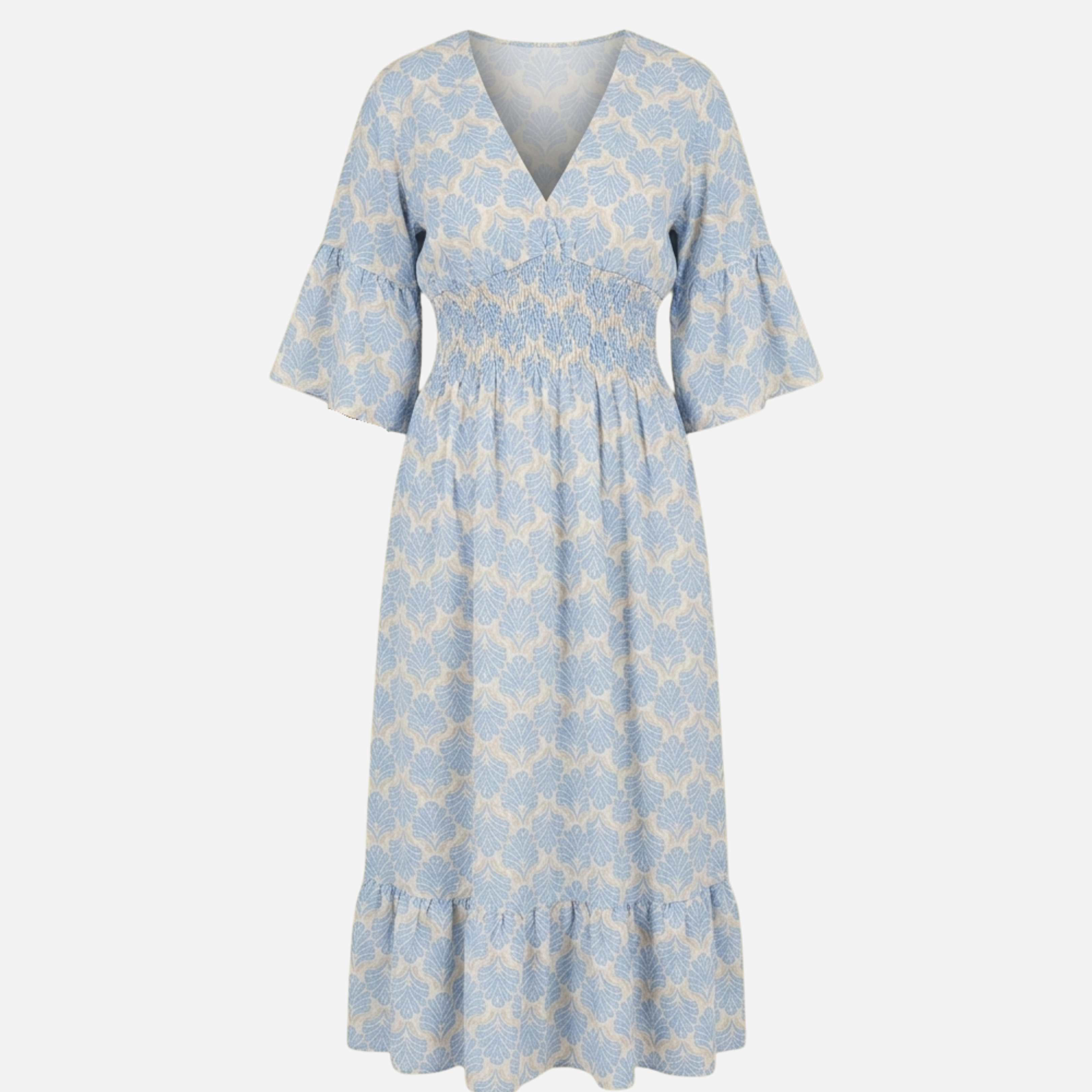 KATOENEN WAVE MAXI JURK - 2059
