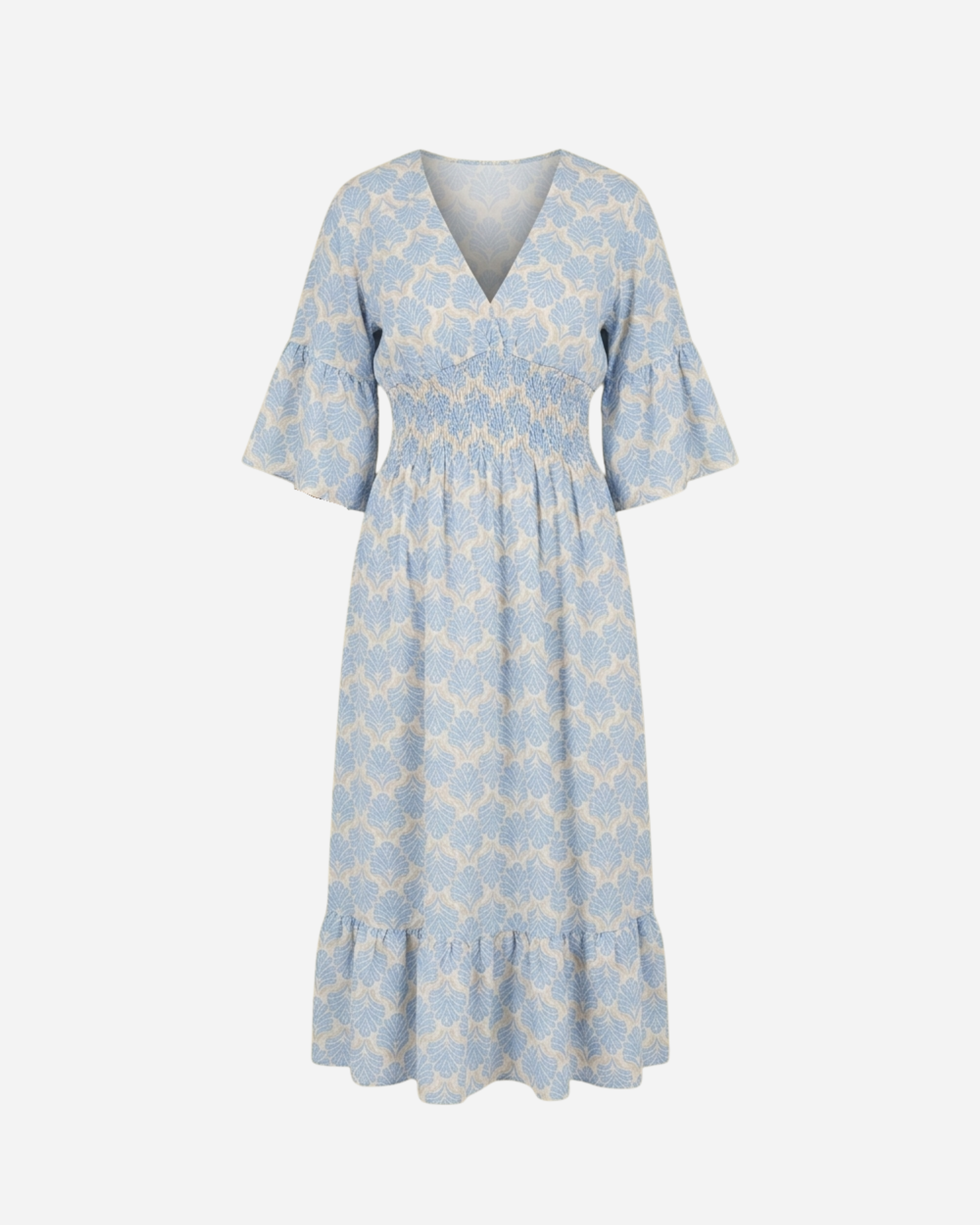 KATOENEN WAVE MAXI JURK - 2059