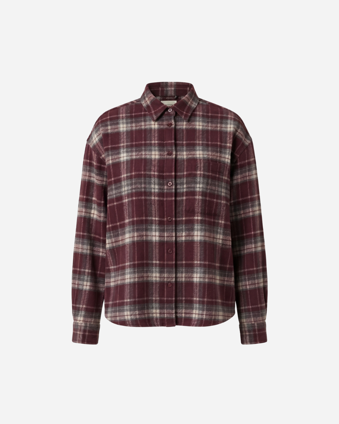 GERUITE BLOUSE BURGUNDY