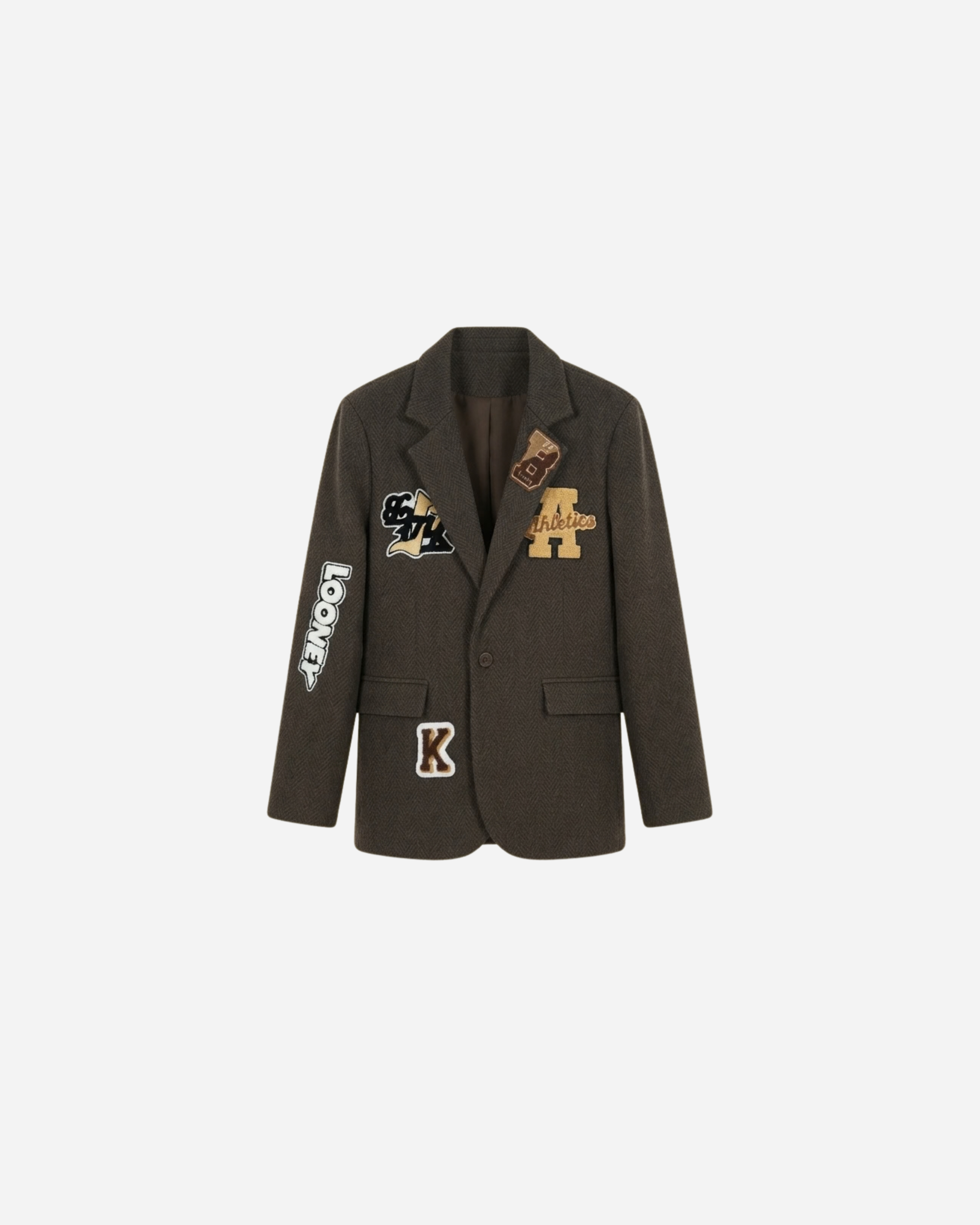 VISGRAAT BLAZER ESPRESSO
