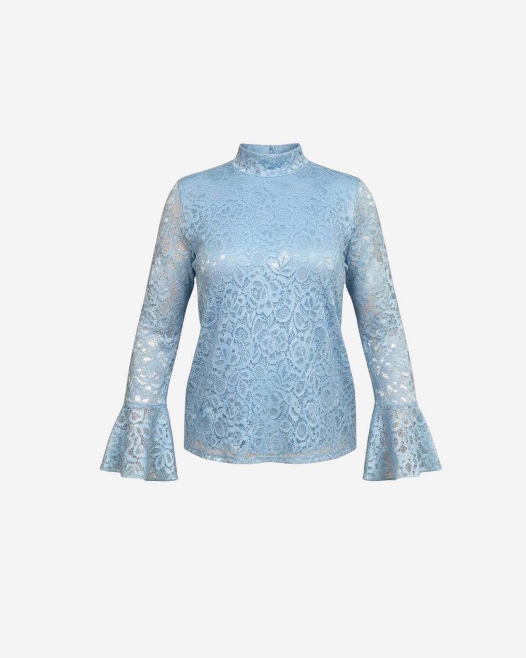 LACE TOP MET FLARED MOUW - 1943