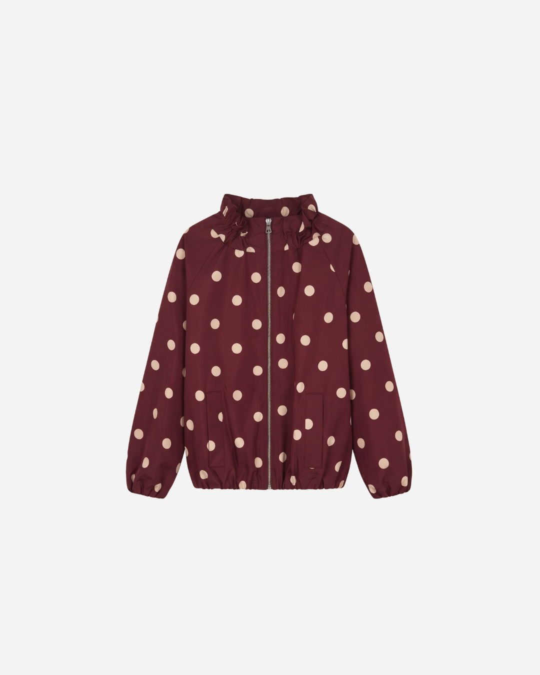 DOTS WINDJACK BURGUNDY