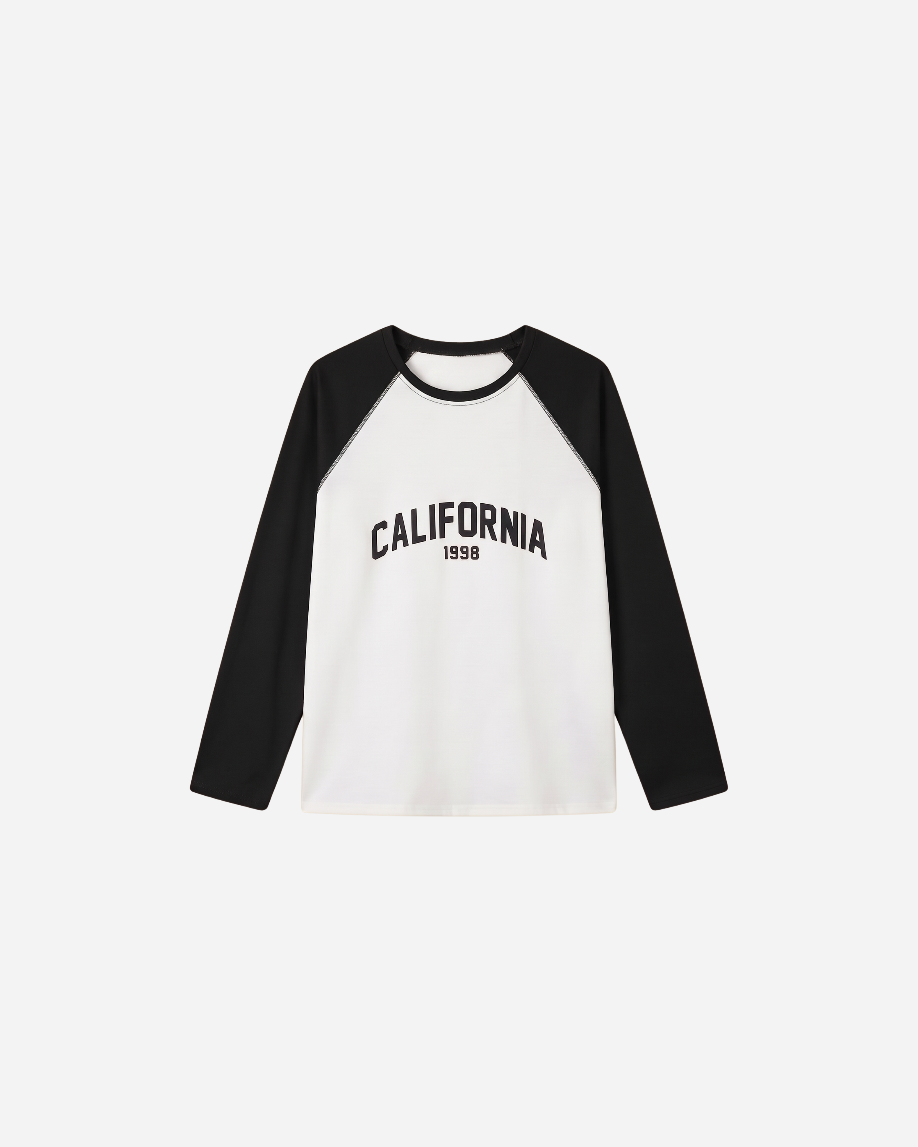 CALIFORNIA BASEBALL SWEATER ZWART