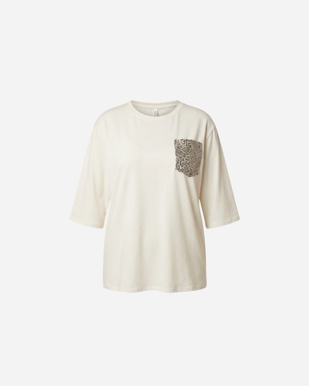 T-SHIRT MET GLITTERZAKJE - 1988