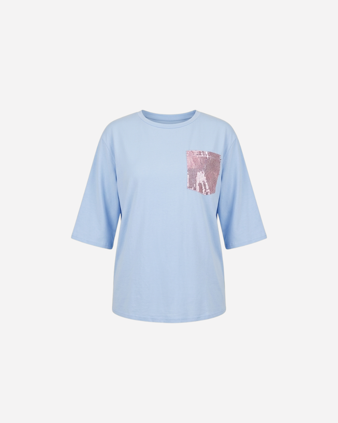 T-SHIRT MET GLITTERZAKJE - 1988