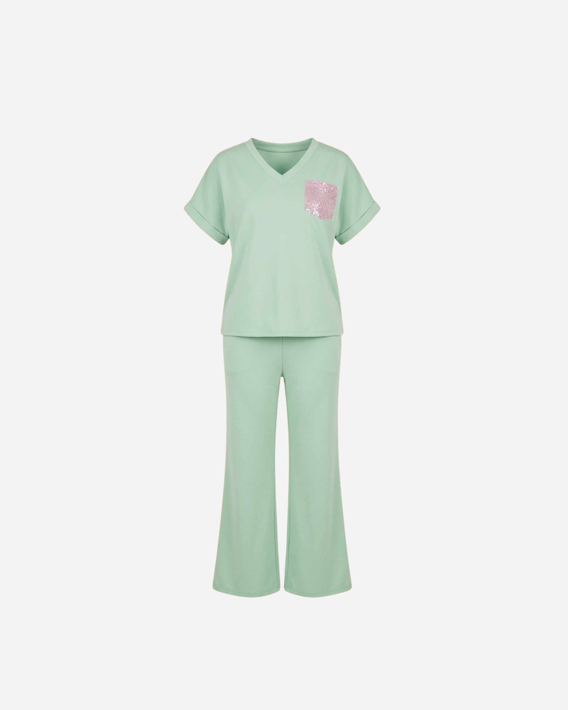 TWEEDELIG PAK MET GLITTERZAKJE - 2002