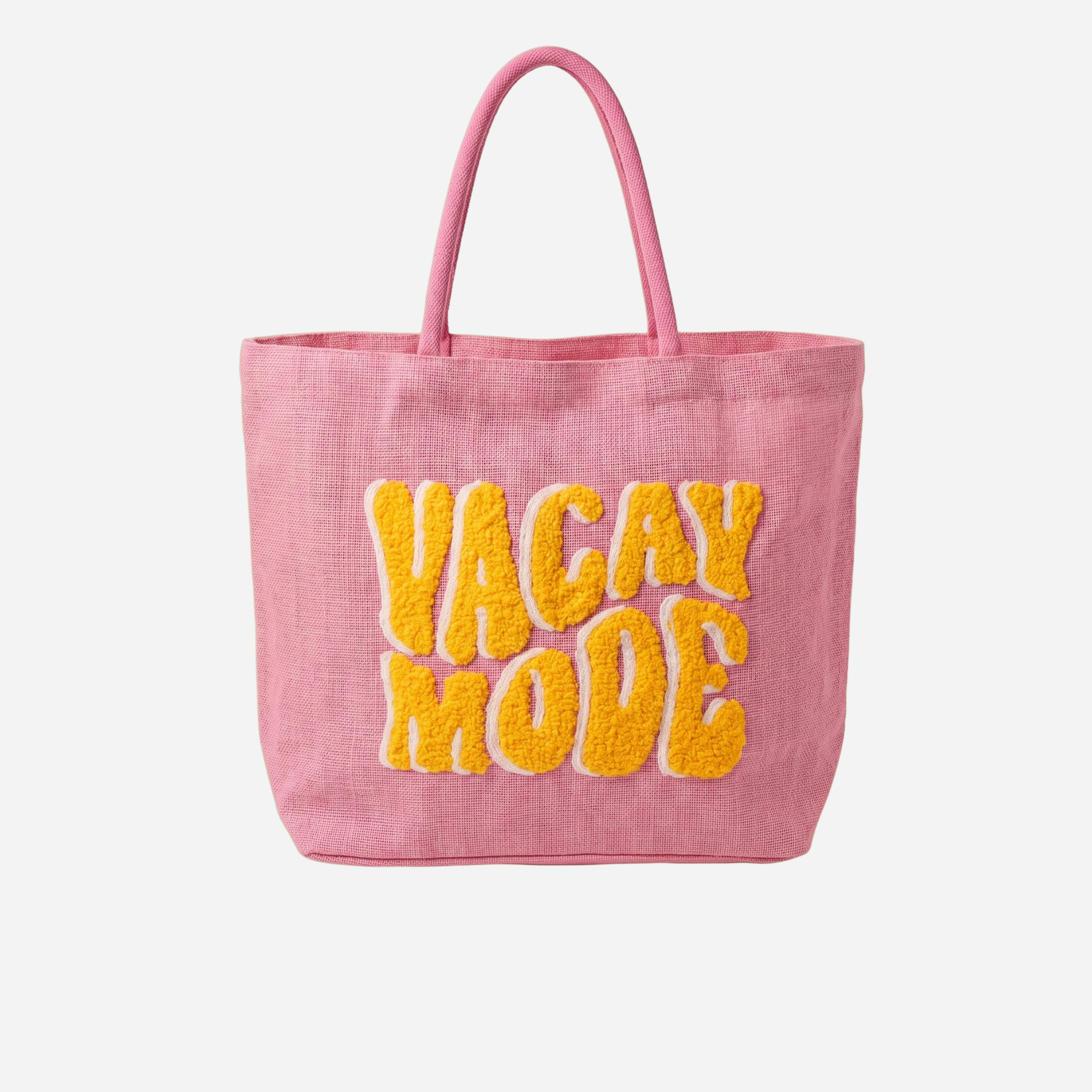 BLUSH VACAY MODE BEACH BAG