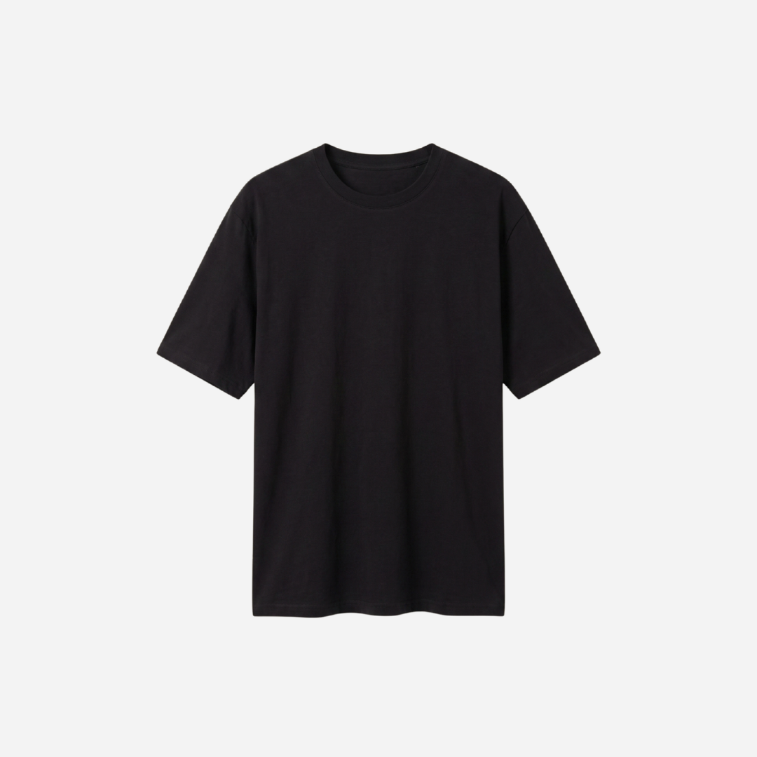 BASIC T-SHIRT LINNIES THE LABEL ZWART