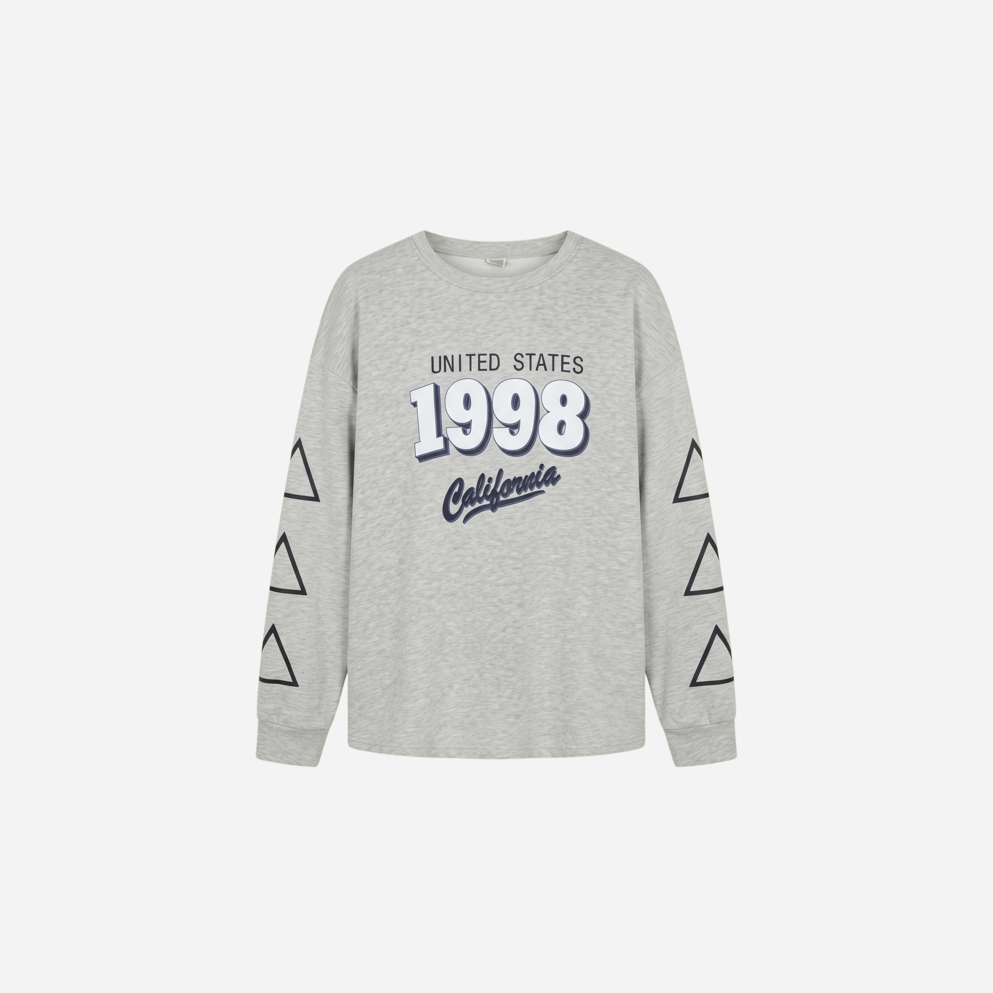 U.S. 1998 SWEATER LICHT GRIJS