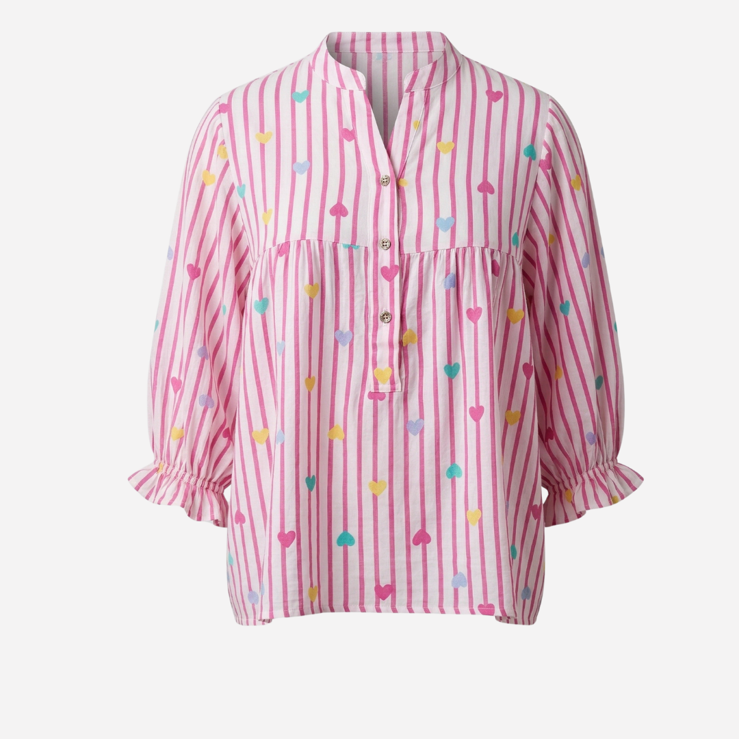 KATOENEN VLINDERMOUW TOP - 1961