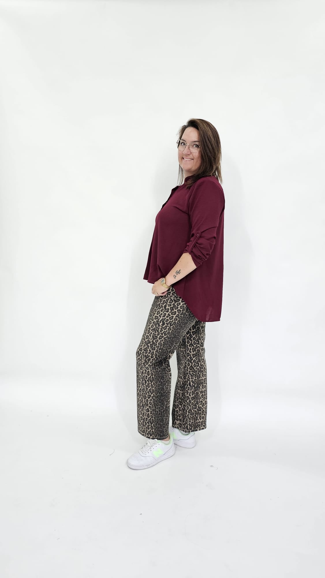 BASIC TOP LANGE MOUW - 2153