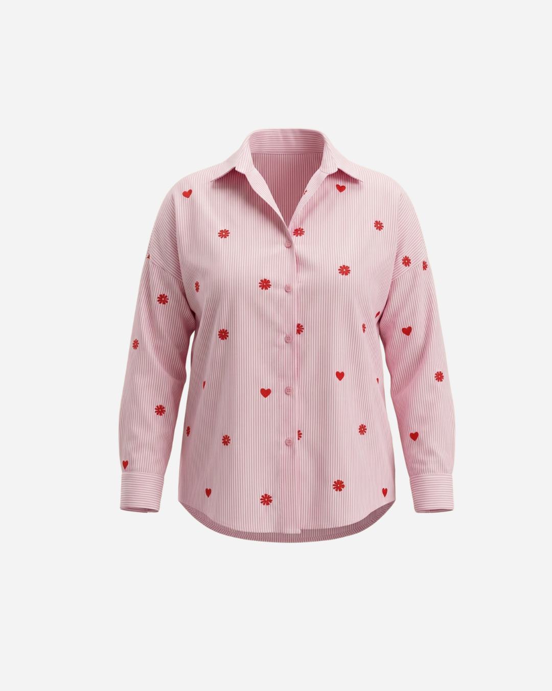FLOWER HART BLOUSE - 1955