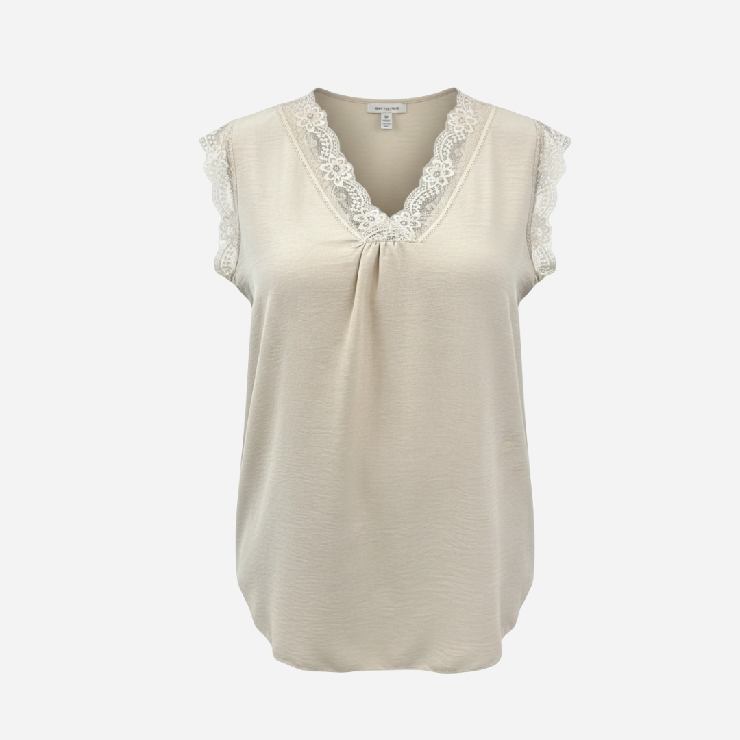 MILA TOP BEIGE