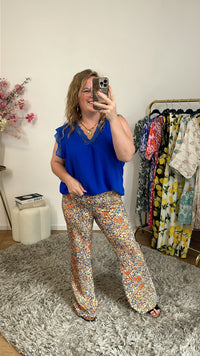 ZEBRA TRAVEL FLAIR PANTS (40 TO 48) - 8 COLORS