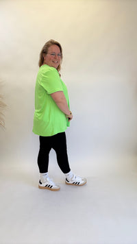 BASIC T-SHIRT V HALS - 1366