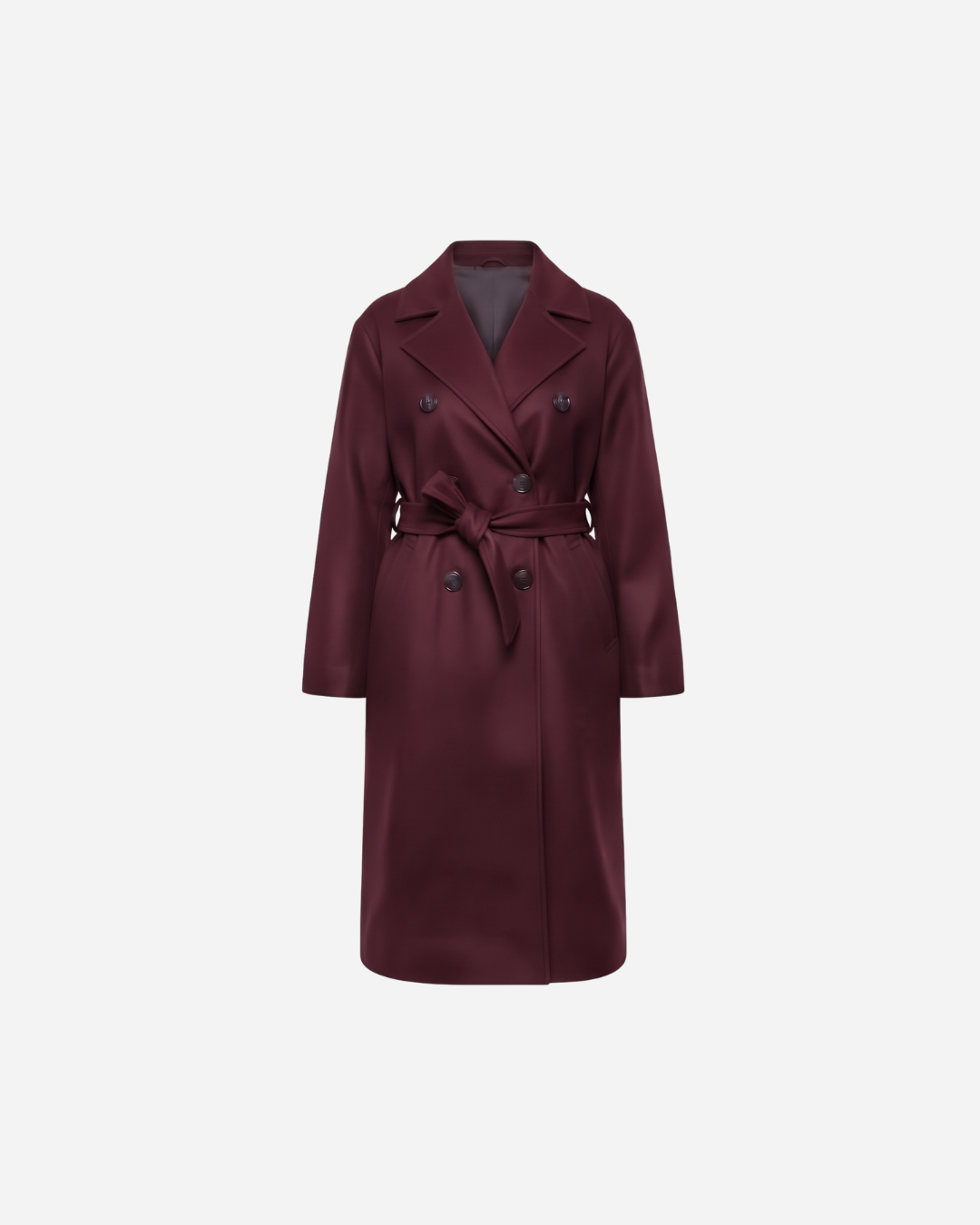 LINNIES TRENCHCOAT BURGUNDY