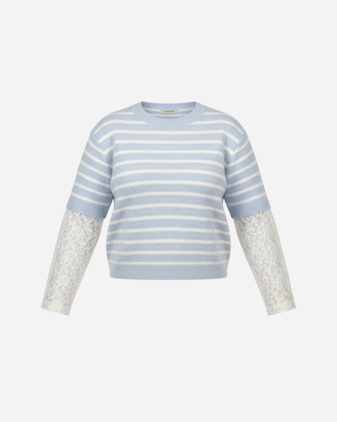 SWEATER TOP MET LACE MOUW - 1930