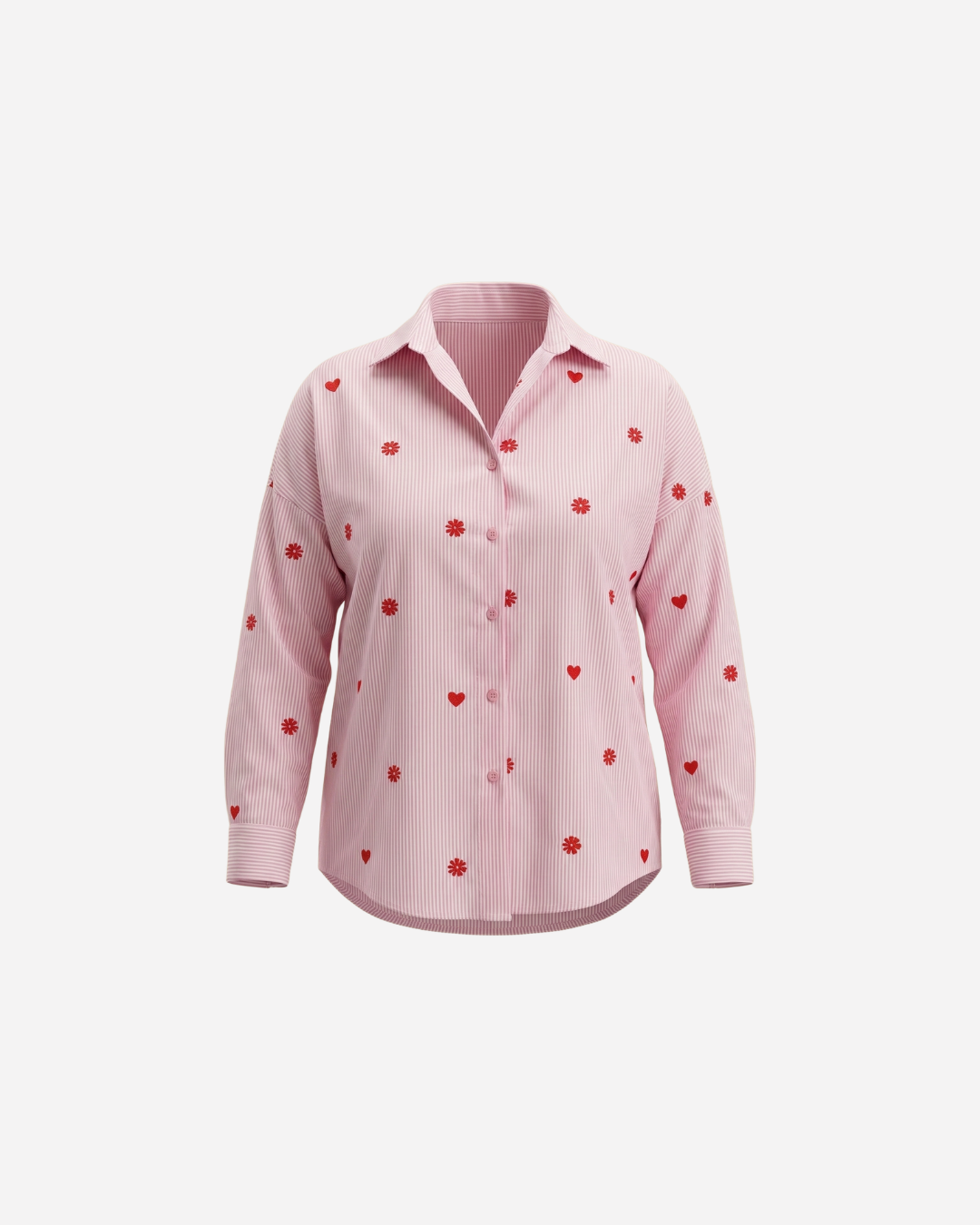FLOWER HART BLOUSE - 1955
