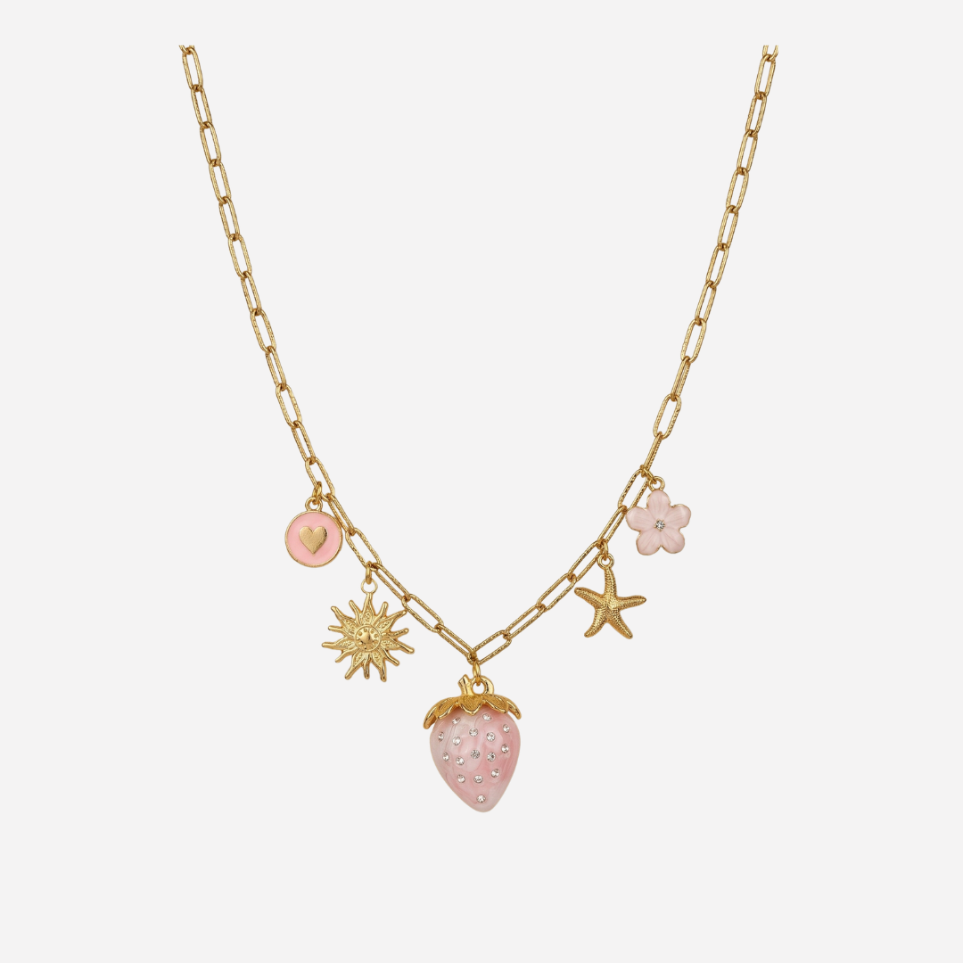 STRAWBERRY BEDEL KETTING - 102 MBB