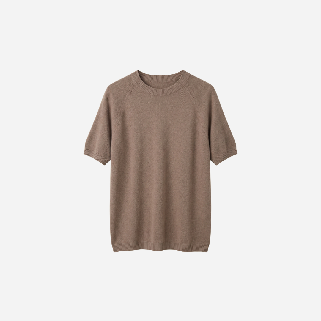 ZACHTE TOP BASIC TAUPE