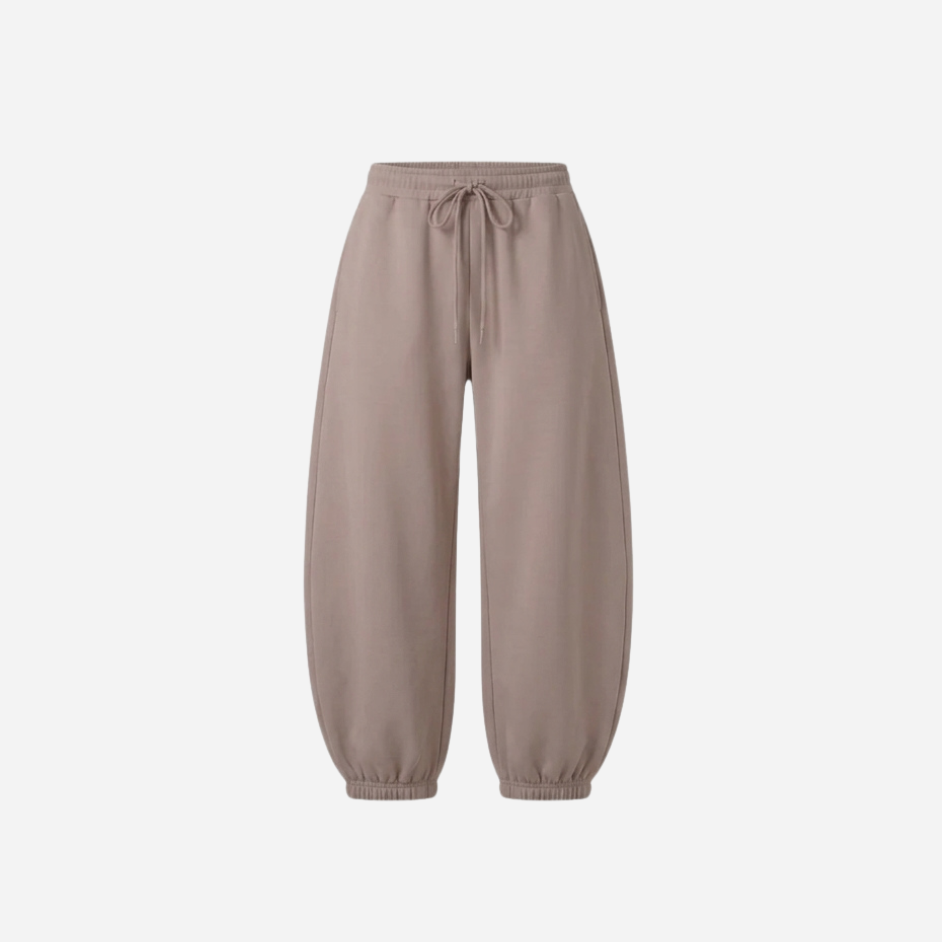 BARREL JOGGER LICHT TAUPE