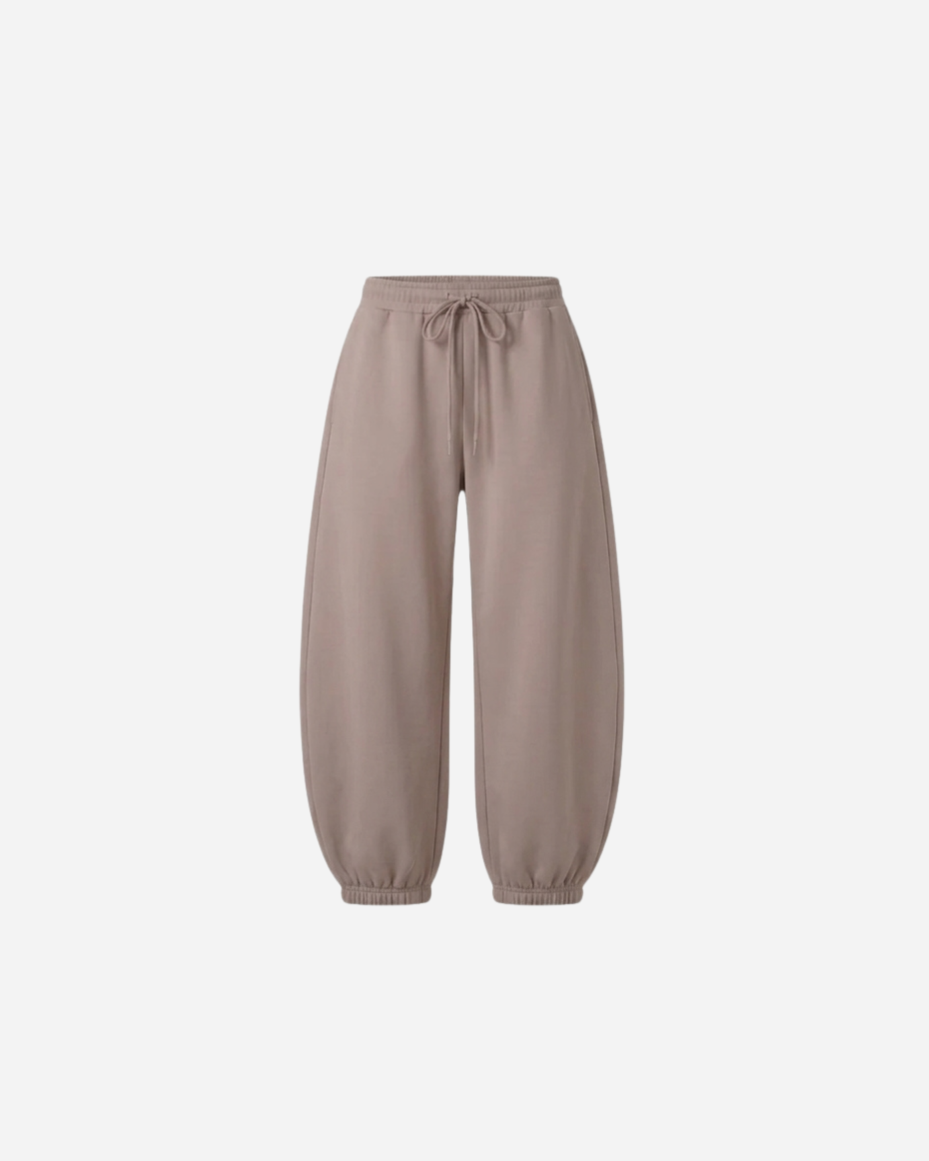 BARREL JOGGER LICHT TAUPE