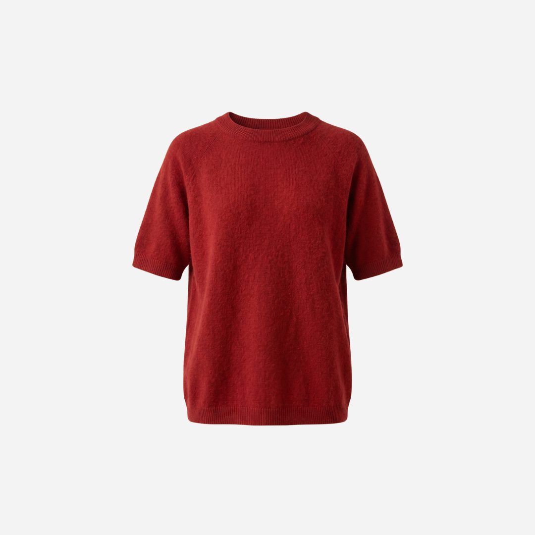 ZACHTE TOP BASIC BORDEAUX