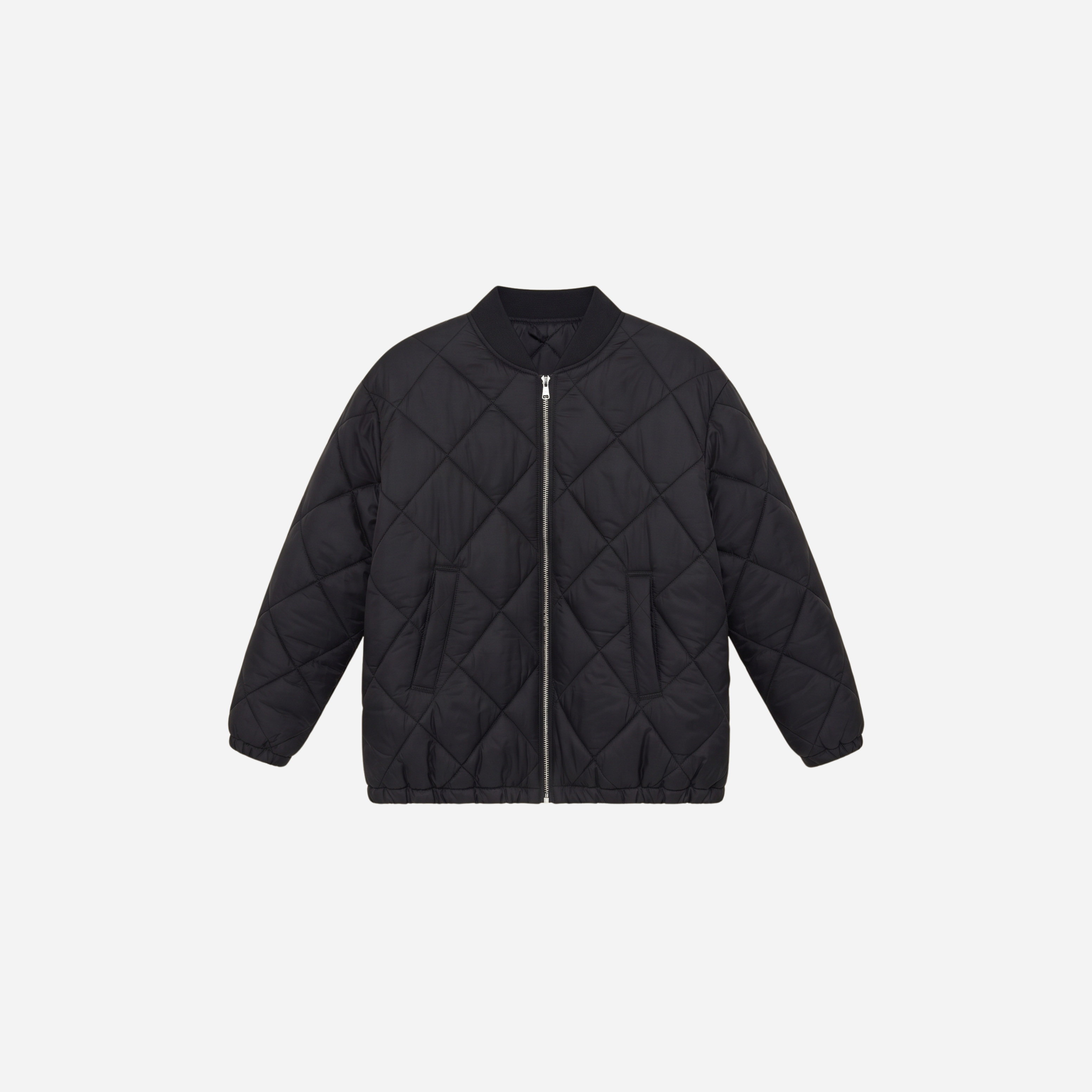 PUFFER JAS ZWART