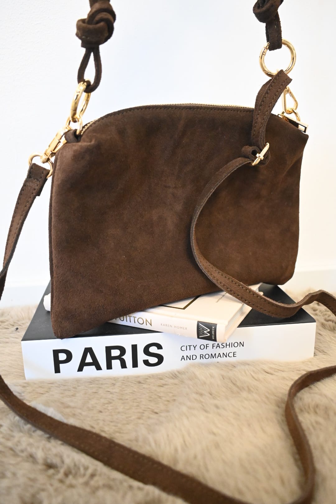 SUEDE TASJE - 50095