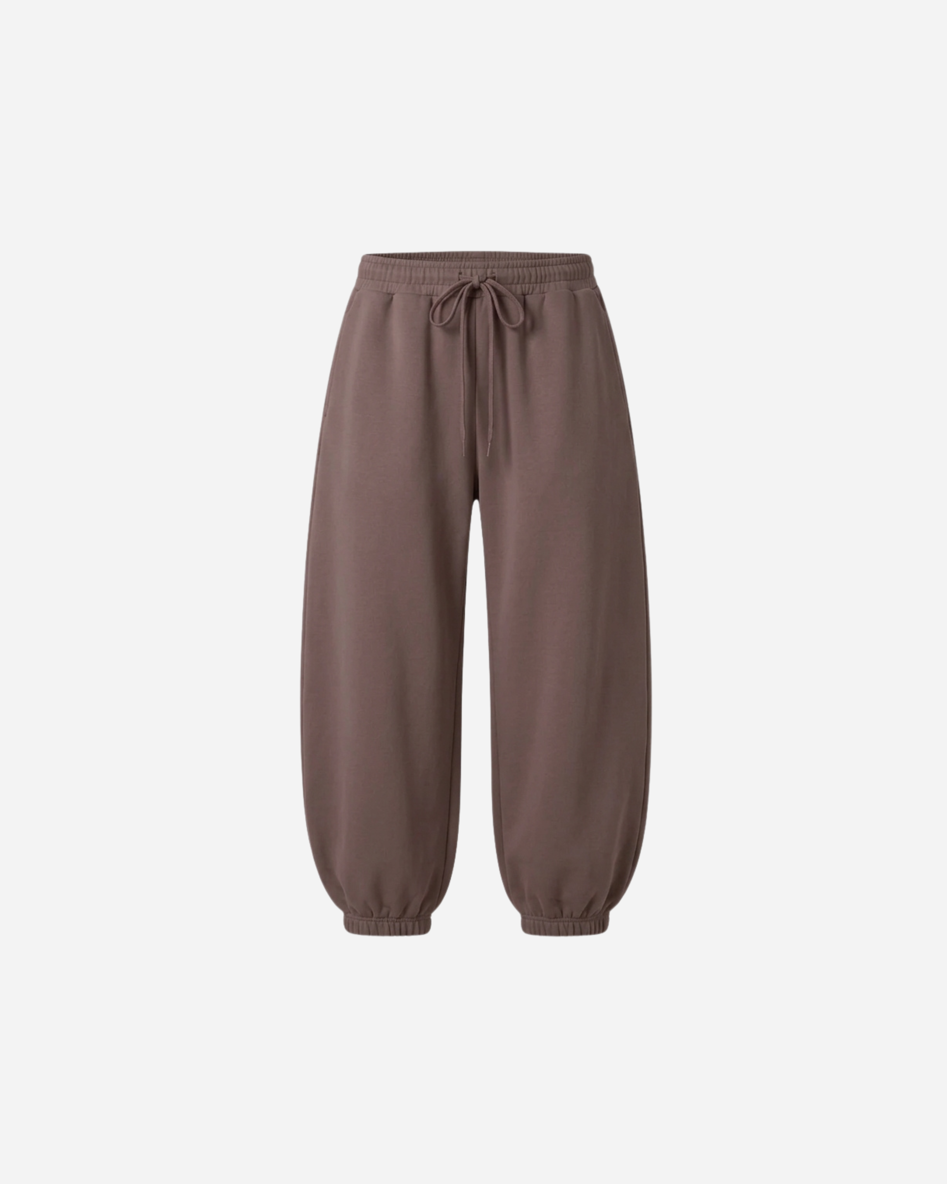 BARREL JOGGER DONKER TAUPE