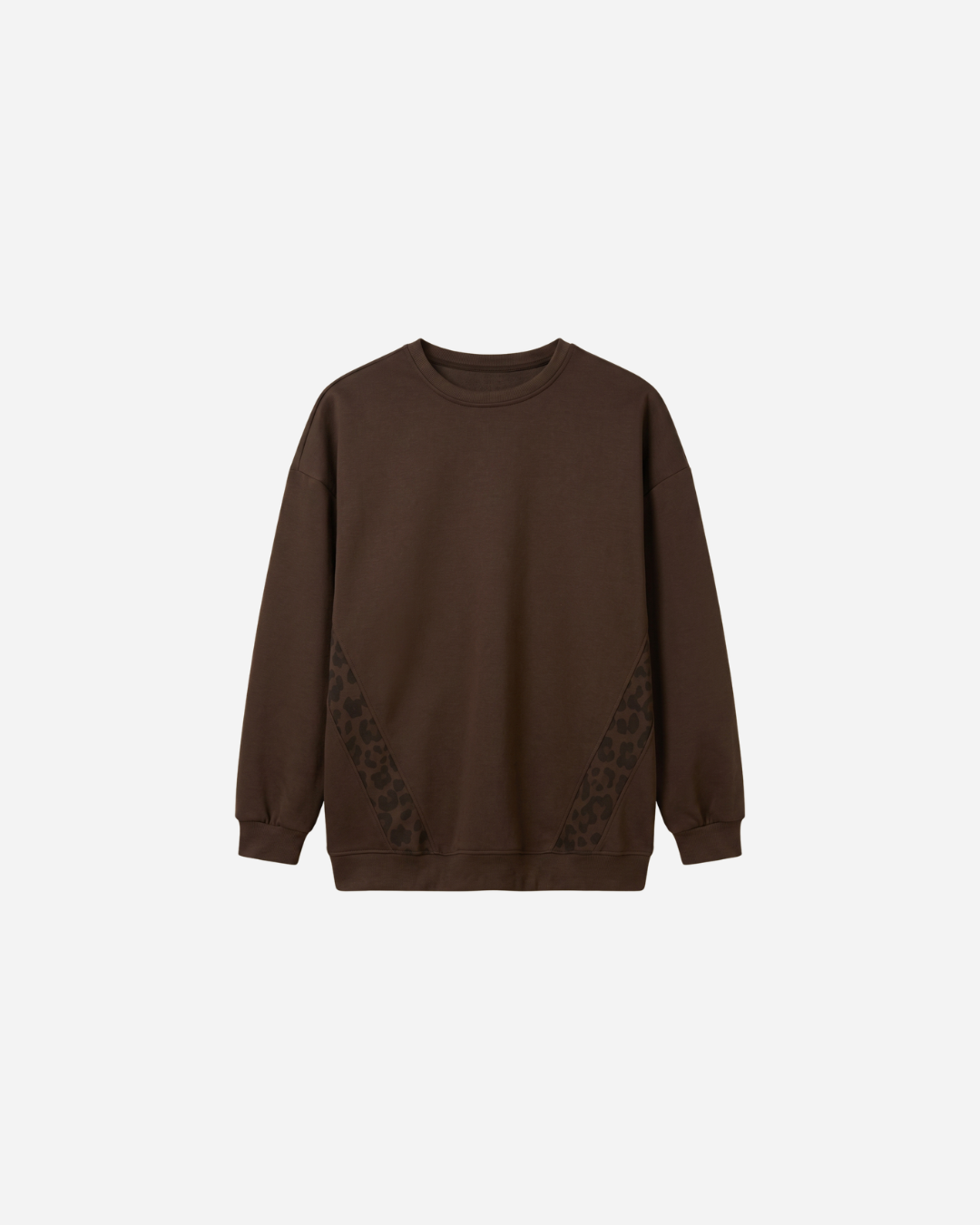 PANTERSTREEP SWEATER ESPRESSO