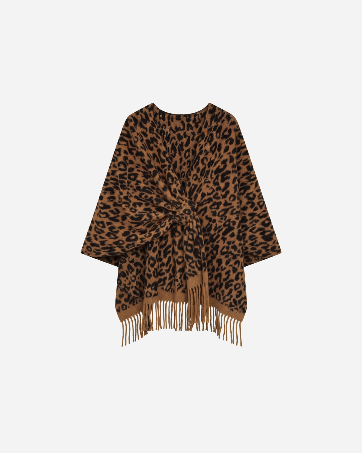 PANTER PONCHO ZWART/BRUIN