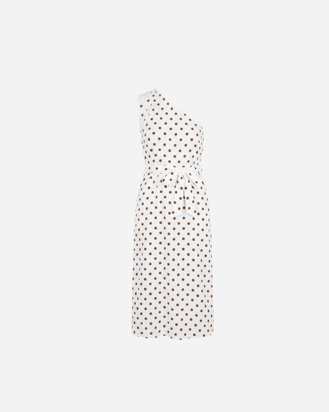 MOUSSELINE ONE SHOULDER DOTS - 2147