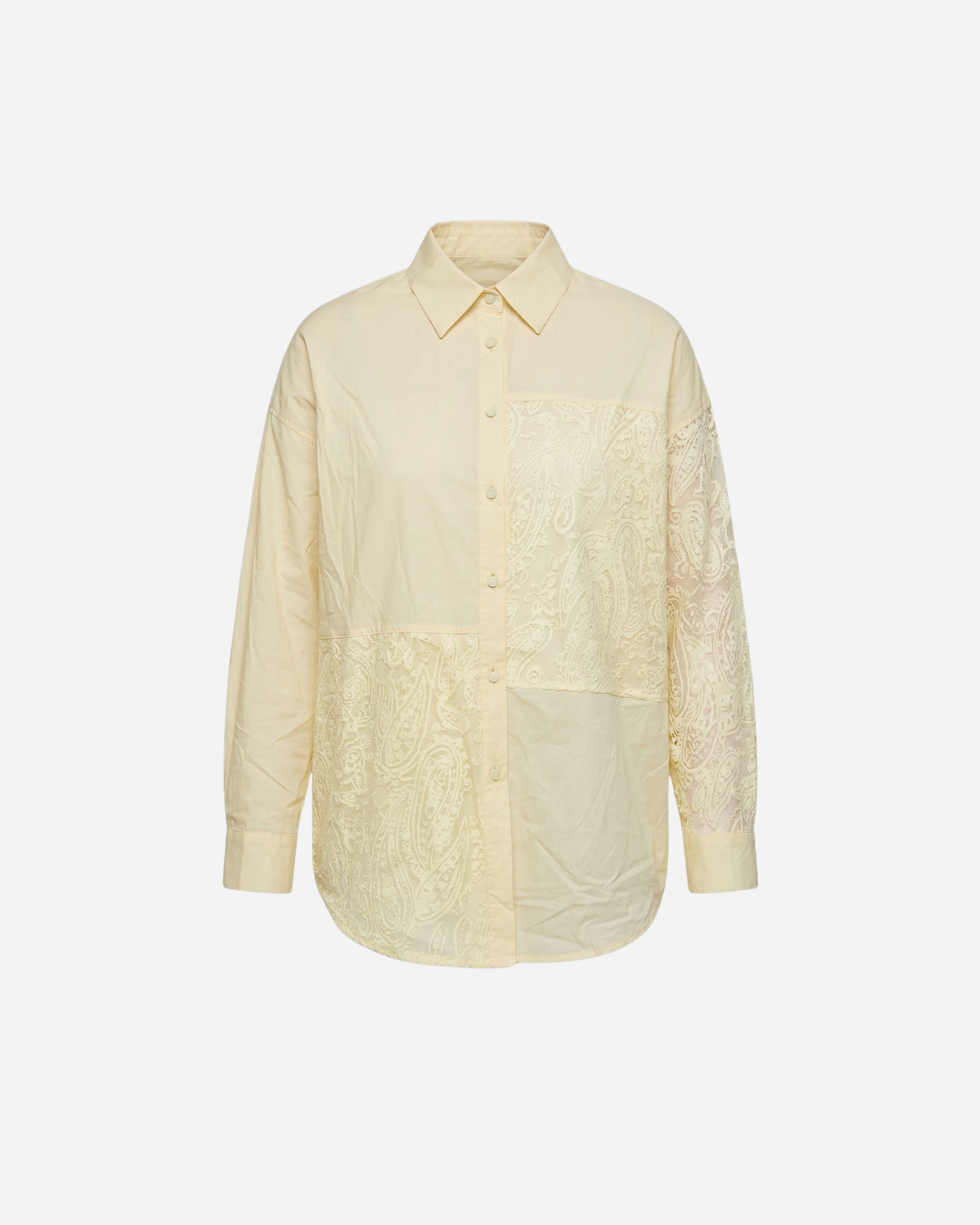 BLOUSE MET KANT - 1979