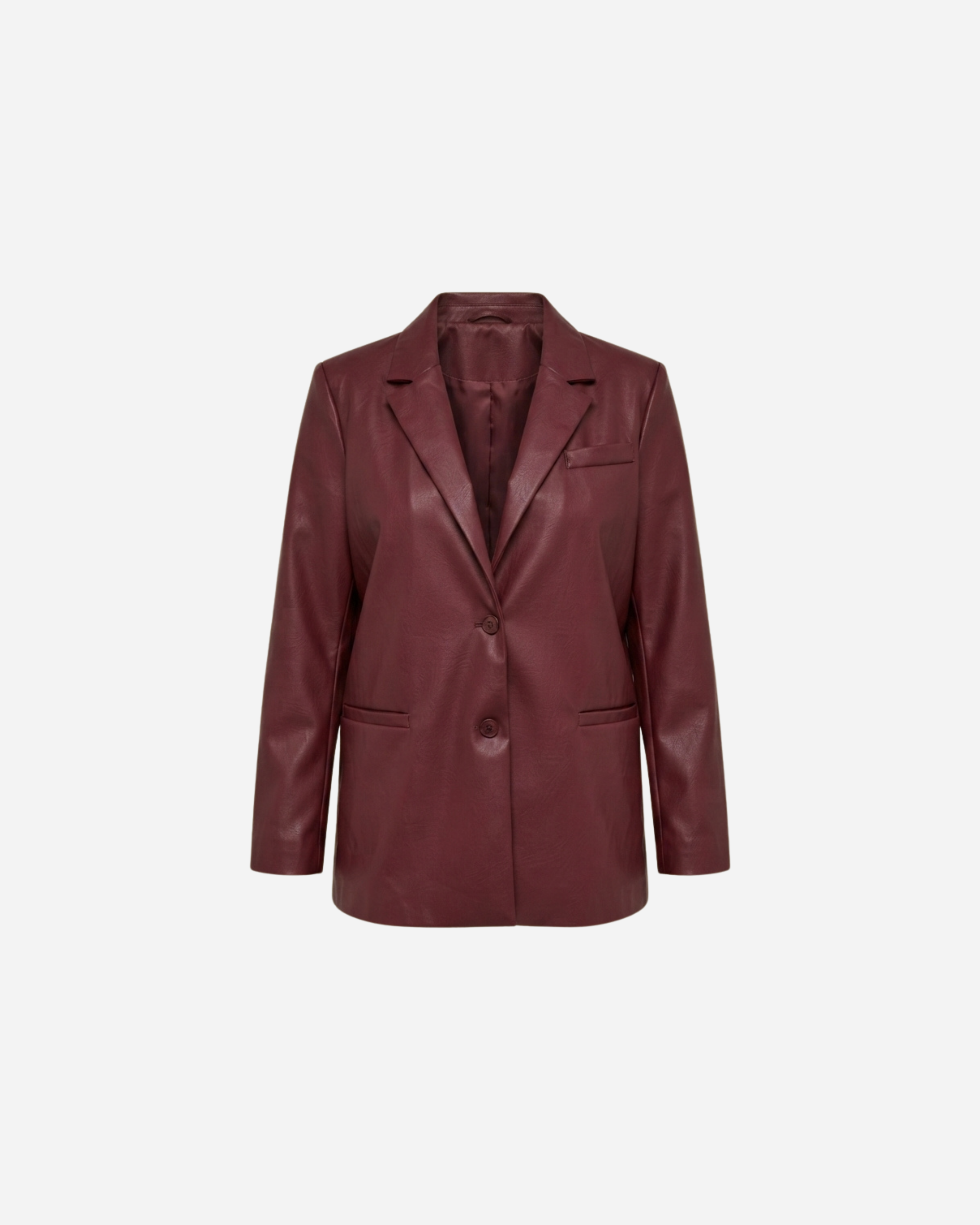 LINNIES LEATHER LOOK BLAZER - 1886
