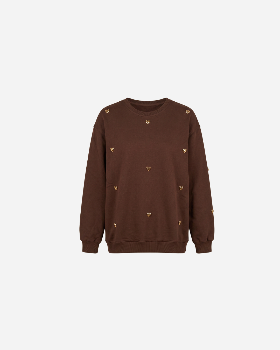 HARTJES STUDS SWEATER BRUIN