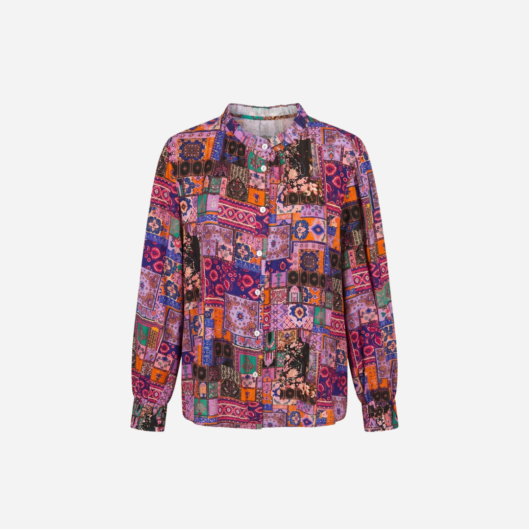 PRINT BLOUSE COLOR