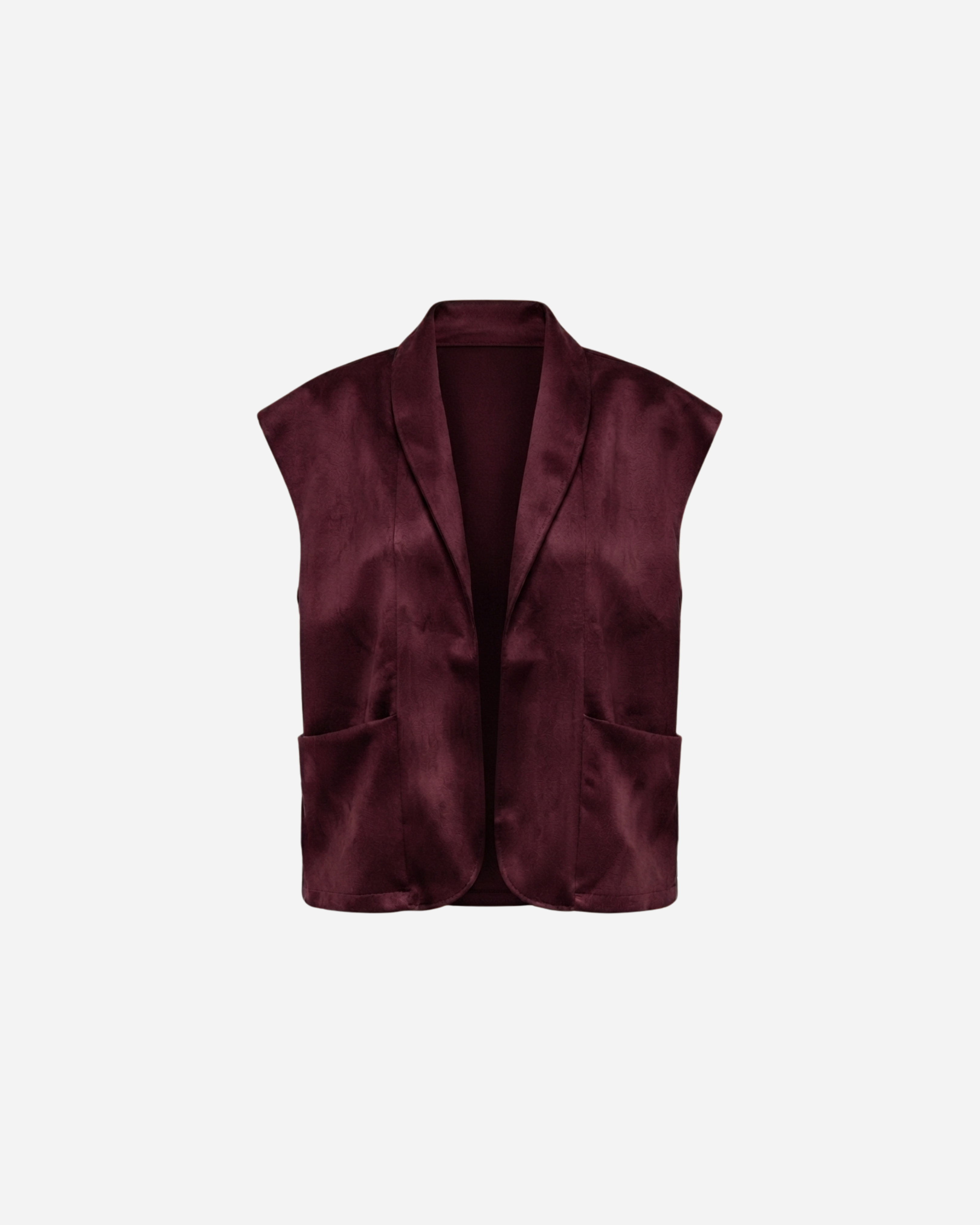 LINNIES SUEDE LOOK GILET -  1885