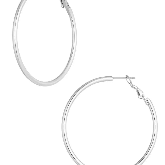 BASIC CIRCLE OHRRINGE GRÖSSE S/M/L - 2 KLAR