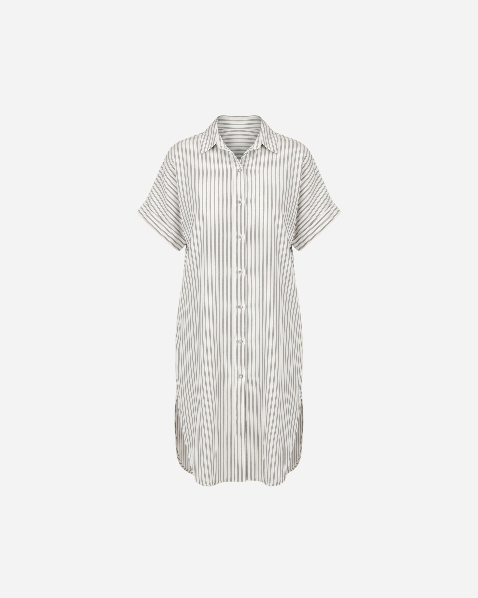 MOUSSELINE STREEP BLOUSE JURK - 2101